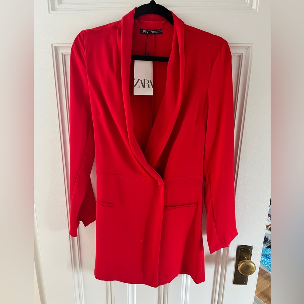Nwt Zara red jumpsuit